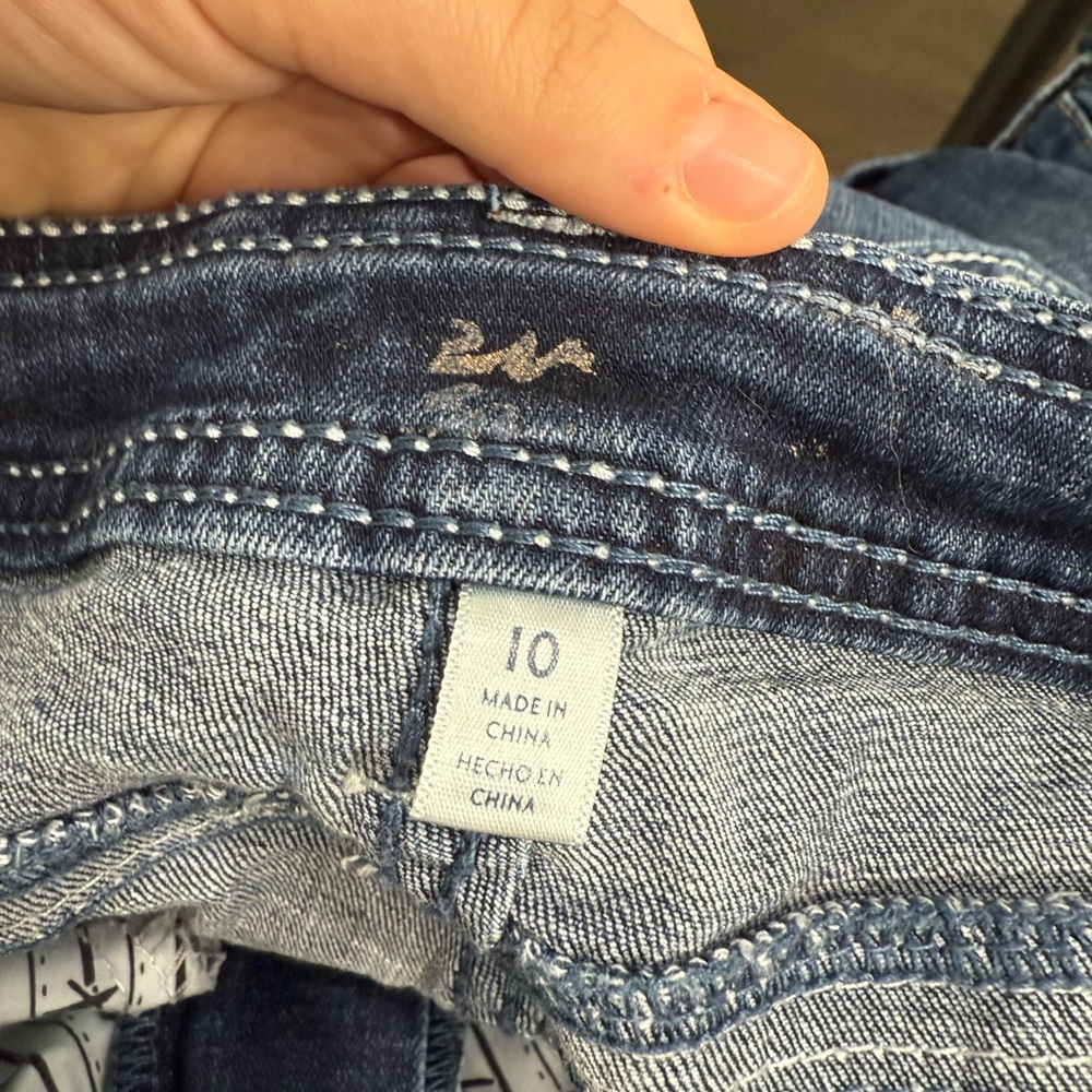 Denim Rodeo Shorts - Picture 2 of 3